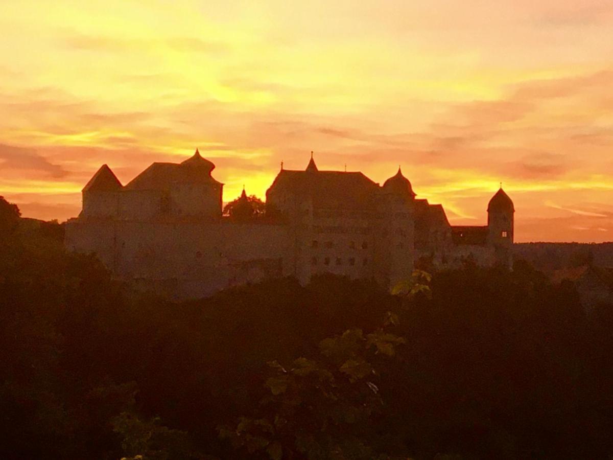 Schlosshotel Harburg Exterior foto