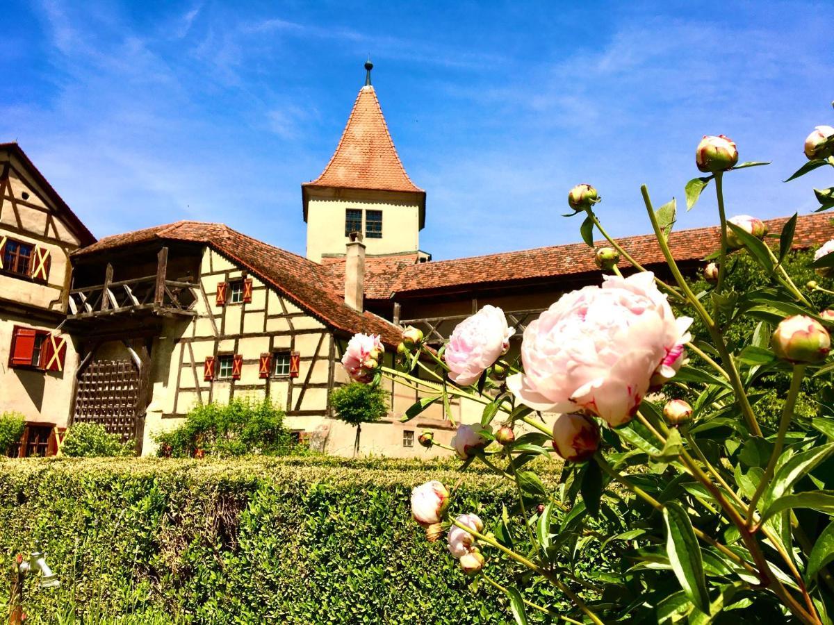 Schlosshotel Harburg Exterior foto