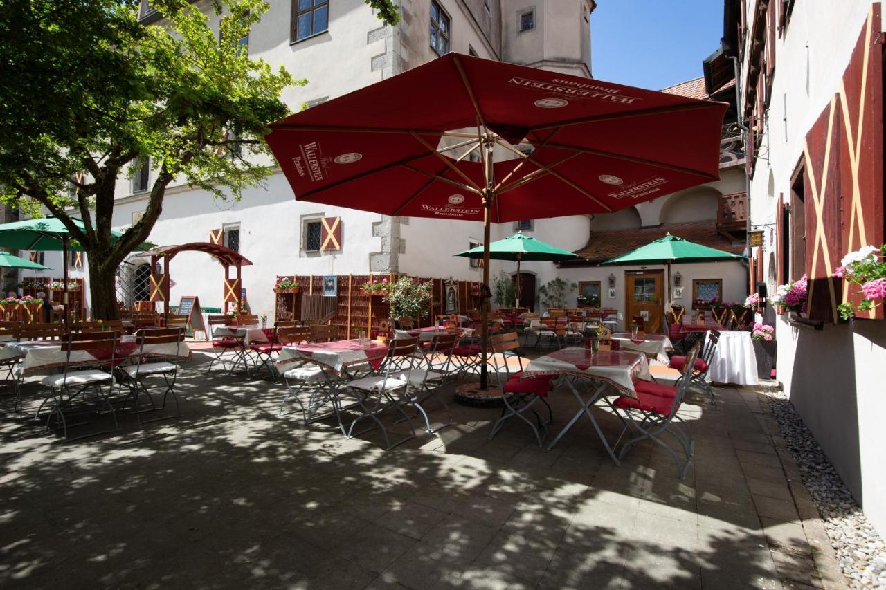 Schlosshotel Harburg Exterior foto