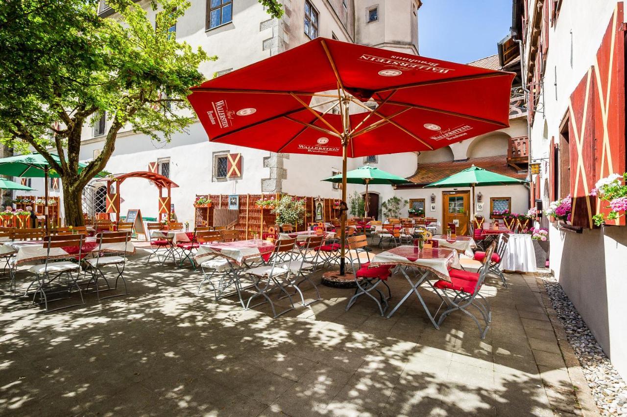 Schlosshotel Harburg Exterior foto